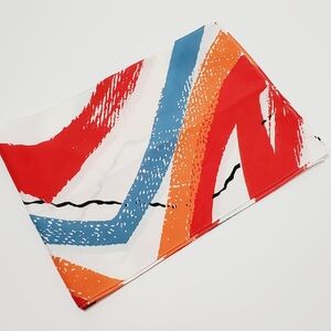 Avon Multicolor Women's Scarf 54x9.5" Made in Japan